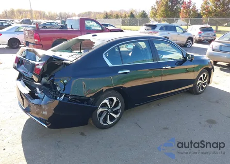 2017 Honda Accord Ex z USA, uszkodzony, nr VIN 1HGCR2F77HA054549